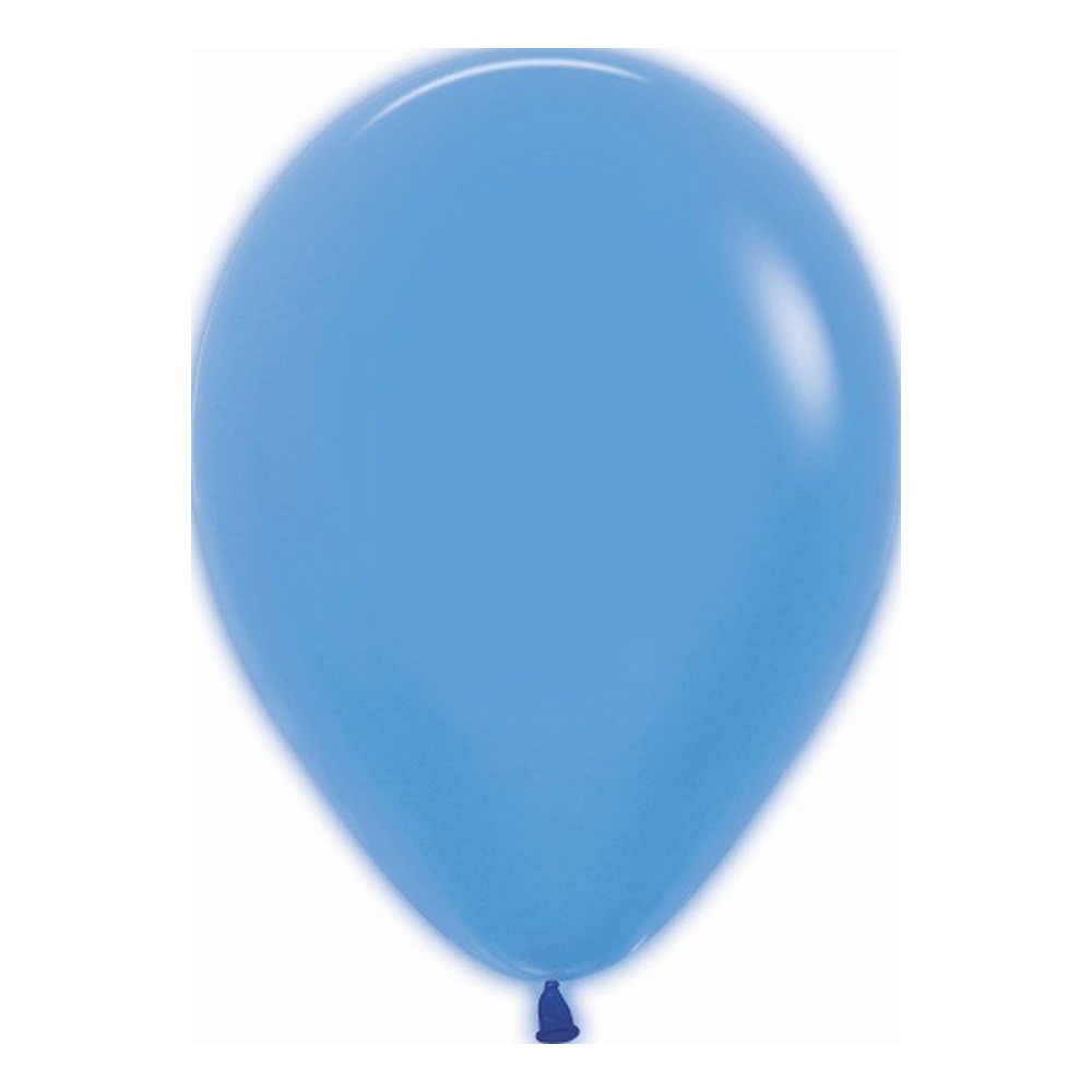 Balões Azul Neon Pequenos (100 uds)