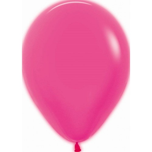 Balões Fucsia Neon Pequenos (100 uds)