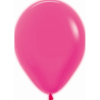 Balões Fucsia Neon Pequenos (100 uds)