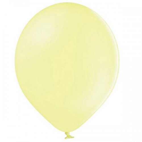 Balões Amarelo Claro Pastel (10 uds)