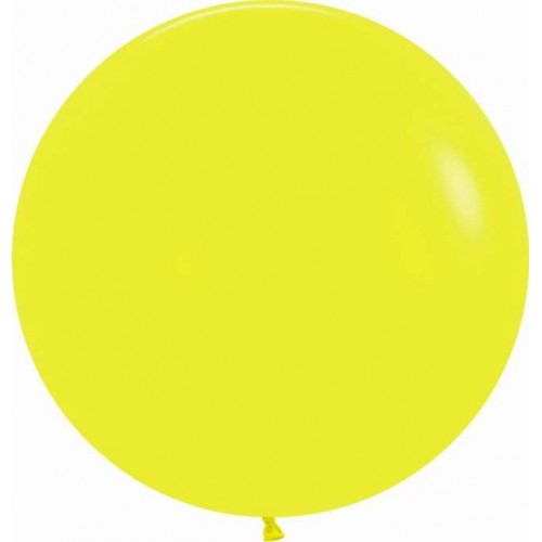 Balão Amarelo Fashion 60 cm 