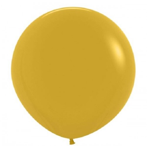 Balão Mostarda Fashion 60 cm(1 ud)
