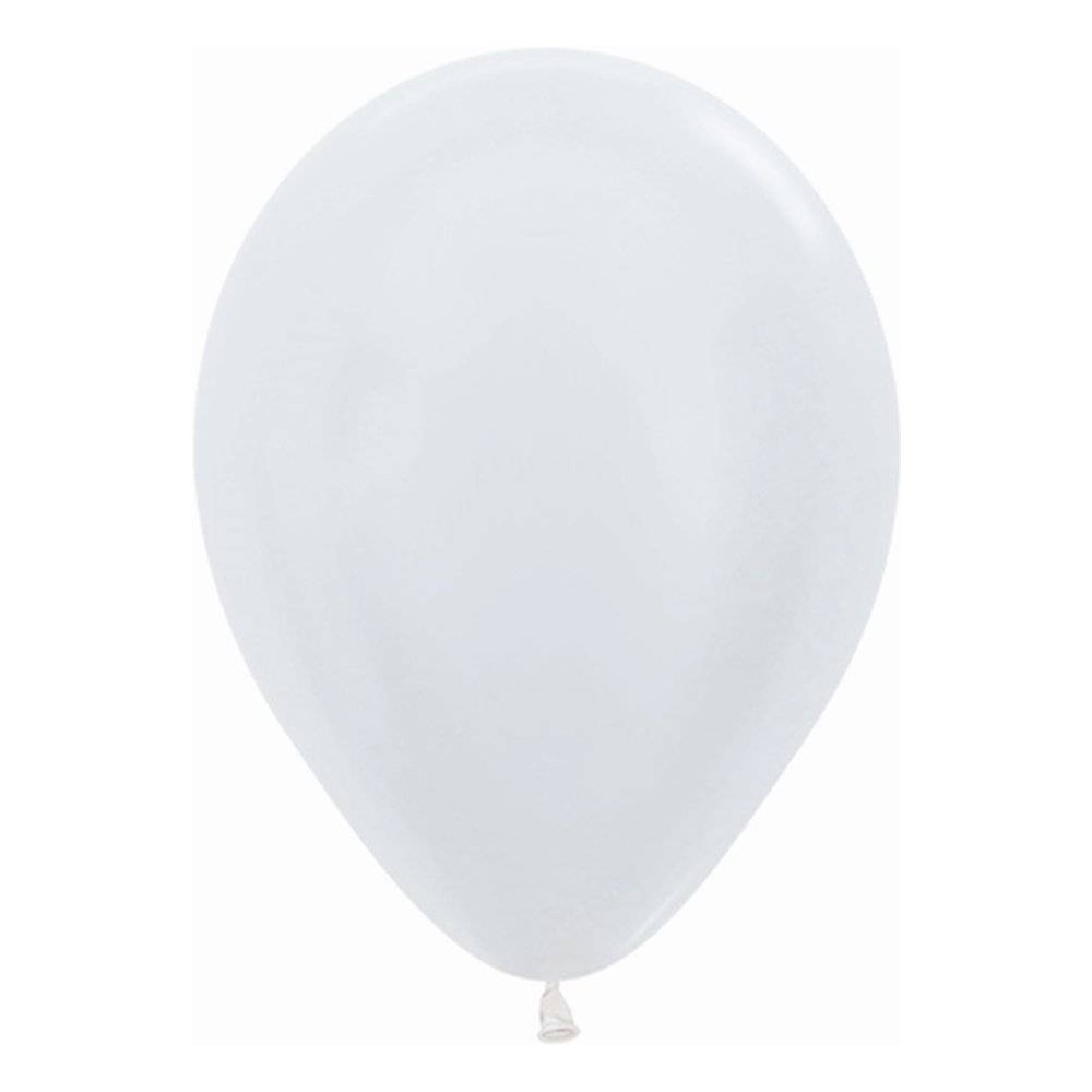 Balões Brancos satinado pequenos (100 uds)