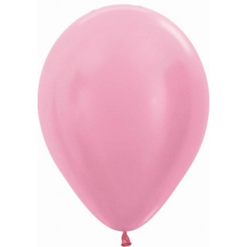 Globos Rosa Satin Pequeños (100 uds)