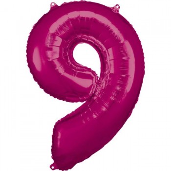 Balão Número "9" Fúcisa 86 cm  (1 ud)