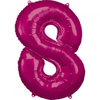 Balão Número "8" Fúcisa 86 cm  (1 ud)