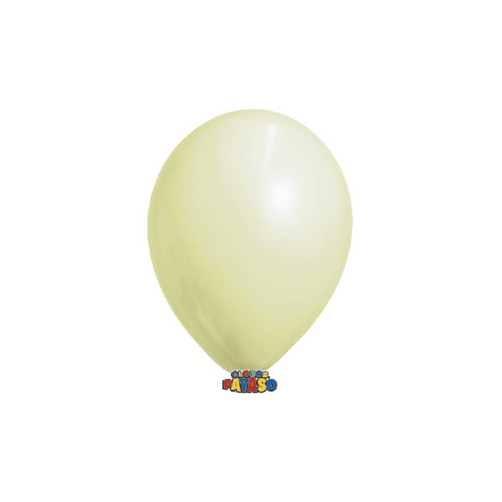 Balões Marfim Perolado (50 uds)