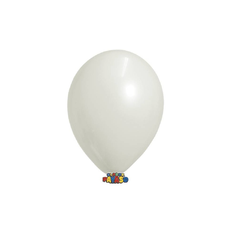 Balões Brancos perolado pequenos (100 uds)