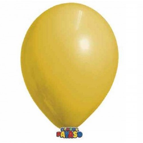 Balões amarelo torrado pequenos (100 uds)