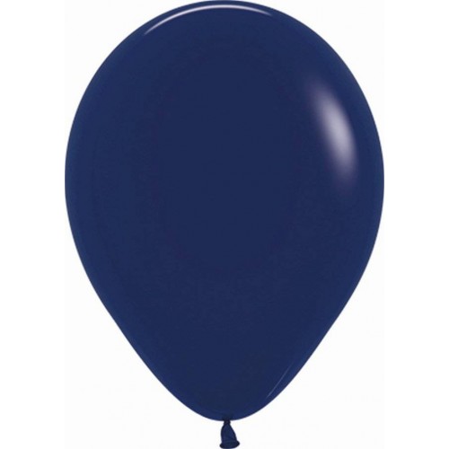 Balões Azul Naval Fashion Pequenos (100 uds)