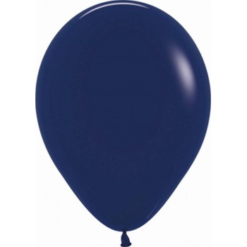 Balões Azul Naval Fashion Pequenos (100 uds)