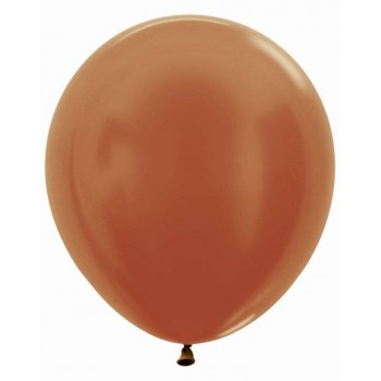 Balão Cobre Metal R-18 (6 uds)