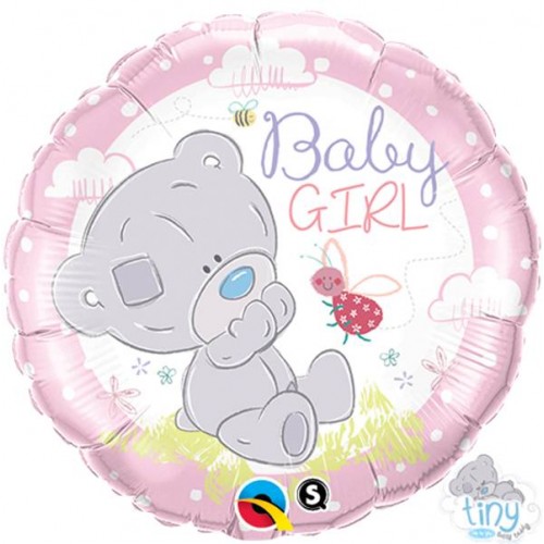 Balão "Baby Girl" Osito Teddy