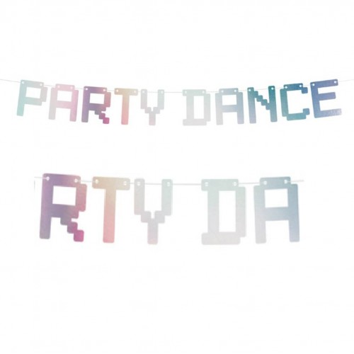 Guirnalda "Party Dance" iridiscente