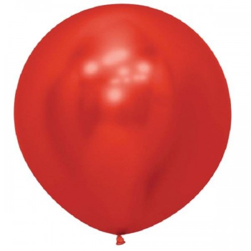 Balão reflex vermelho 60 cm (1 ud)