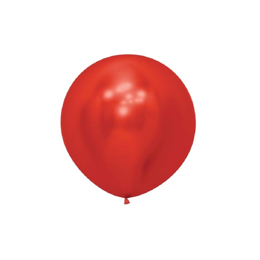 Balão reflex vermelho 60 cm (1 ud)