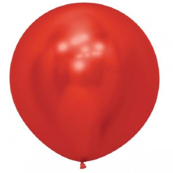 Globo Reflex Rojo 60 cm (1 ud)