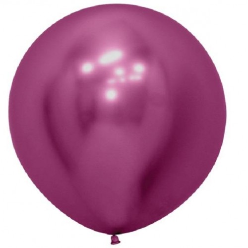 Balão reflex fucsia 60 cm (1 ud)