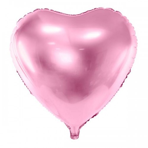 Balão coração Rosa Claro 45 cm (1 ud)