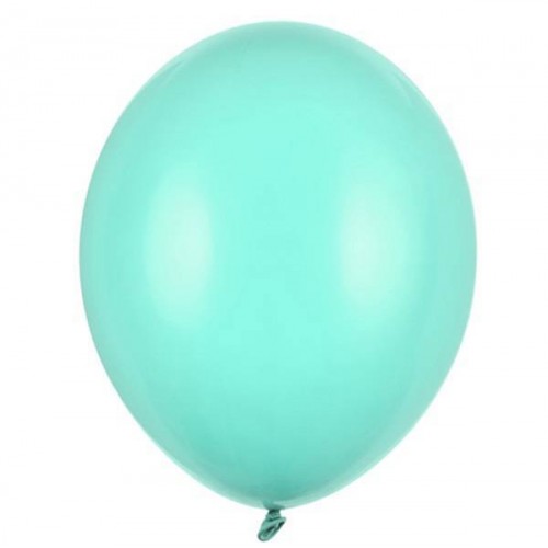 Balões verde menta pastel claro (10 ud)