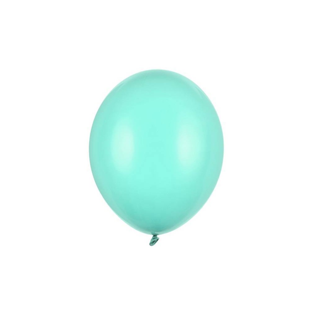 Balões verde menta pastel claro (10 ud)