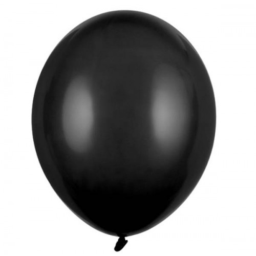 Balões Preto Pastel (10 uds)