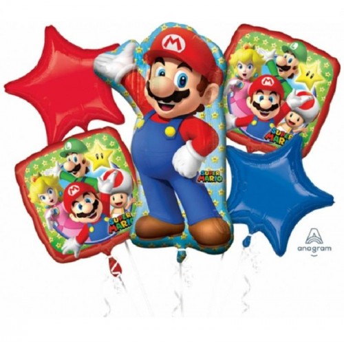 Kit Balões Mario Bros
