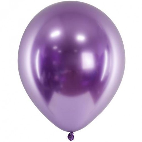 Balões Cromados Violeta (50 uds)