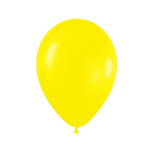 Globos Amarillo Sólido Fashion (50 uds)