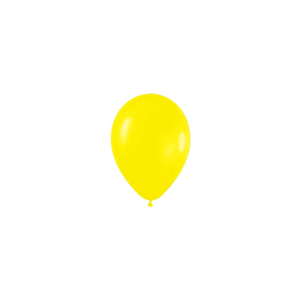 Globos Amarillo Sólido Fashion (50 uds)