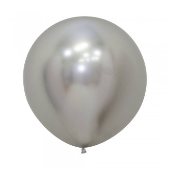 Globo Reflex Plata 60 cm (1 ud)