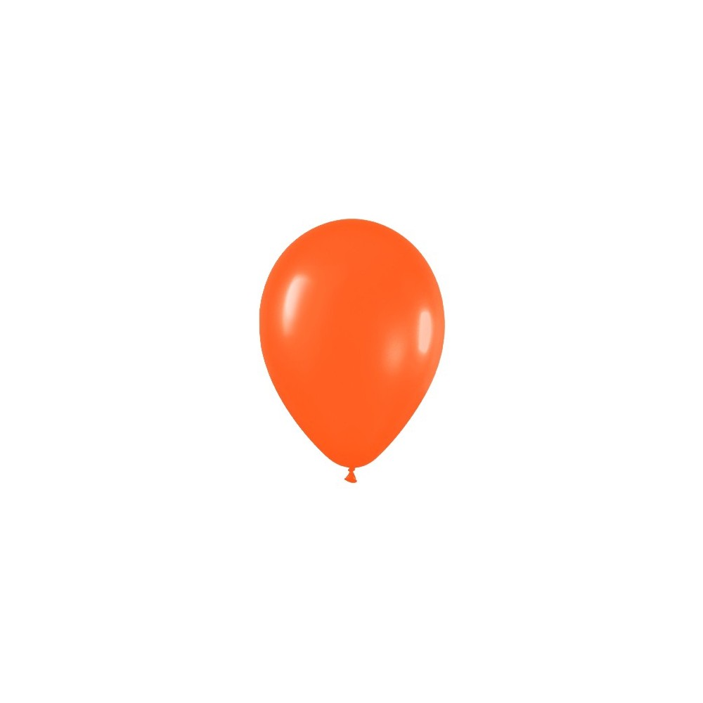 Globos Naranja Sólido Fashion (50 uds)