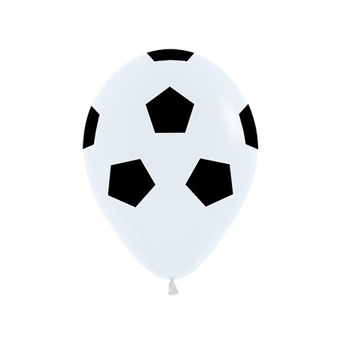 Balões bola de futebol (6 uds)