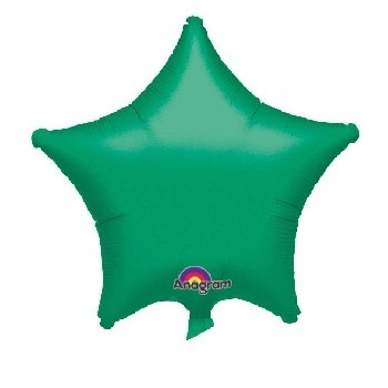 Globo Estrella Verde 48 cm (1 ud)