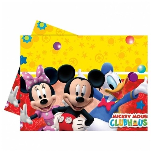Mantel plástico Mickey (1 ud)