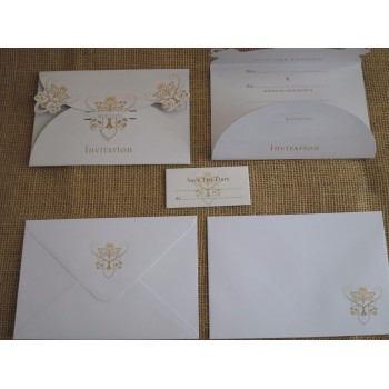 Invitaciones Boda Rústica (8 uds)