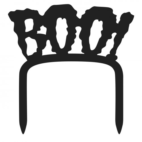 Decoración para tarta "Boo!" (1 ud)