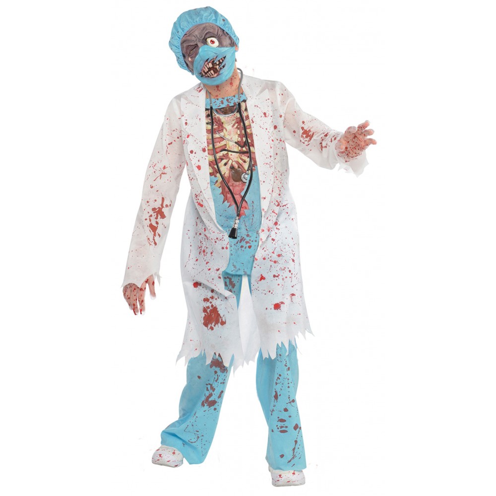 Mediante maníaco Untado Comprar Disfraz Cirujano Zombie Niño. Precios baratos