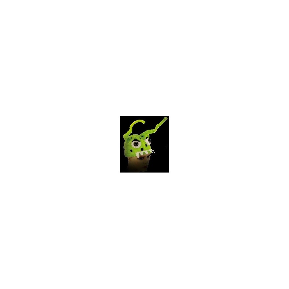 Gorro Monster color verde (1 ud)