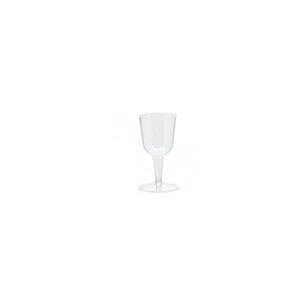 'Mini copa para vino transparente 73 ml (20 uds)