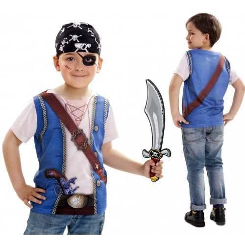 Camiseta Pirata niño (6-8 años)