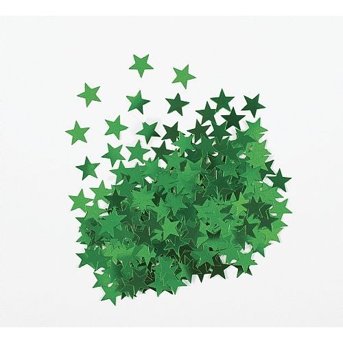 Confetti Estrellas Verdes