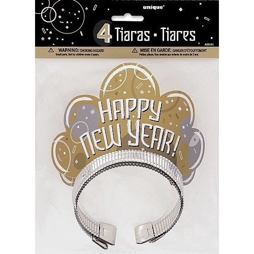 Tiara Happy New Year (4 uds)