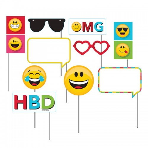 Photocall Emoji Colors (10 uds)