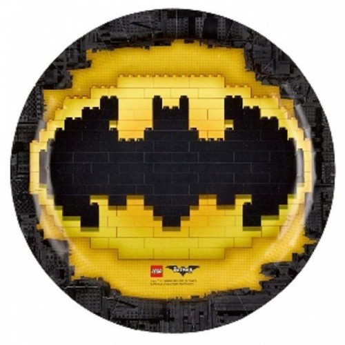 Platos Lego Batman 23 cm (8 uds)