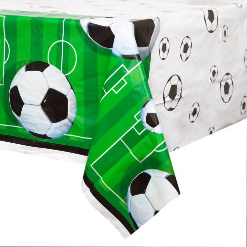 Mantel Plástico Fútbol 3D (1 ud)