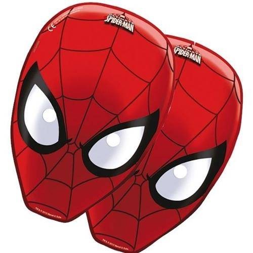 Mascara Spiderman (6 uds)