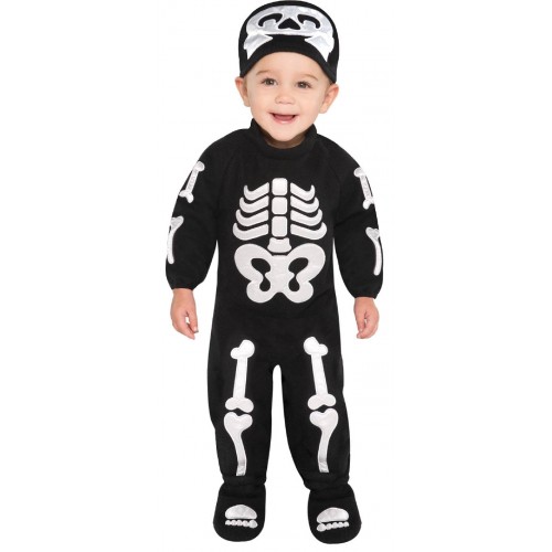 'Disfraz de esqueleto para niños (2-3 años)