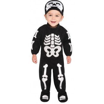 'Disfraz de esqueleto para niños (2-3 años)