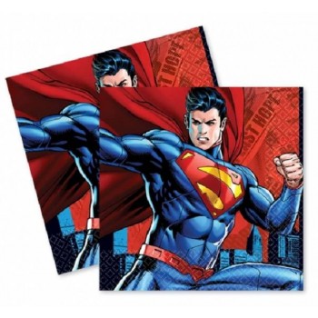 Servilletas Superman DC (16 uds)